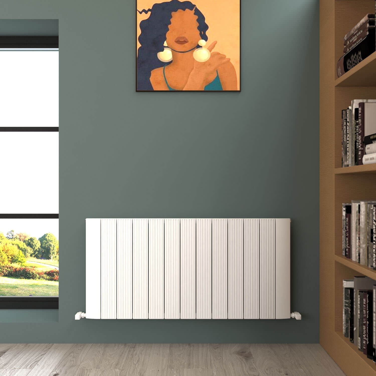 Hot water radiator - DUNE - Carisa Designer Radiators - 501 w...750 w ...