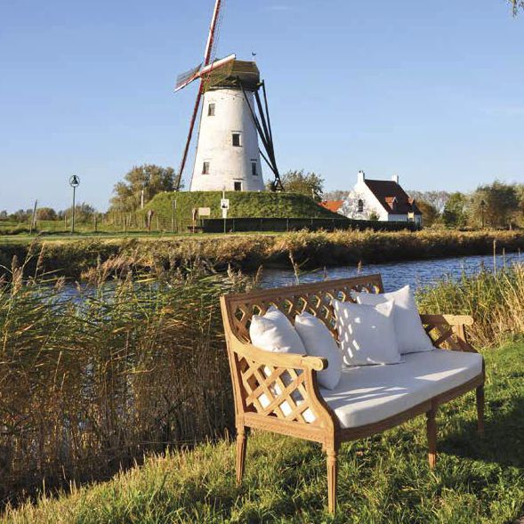 Louis Xvi Style Sofa Garden Wooden 2 Person J L 16 Tf 4 4