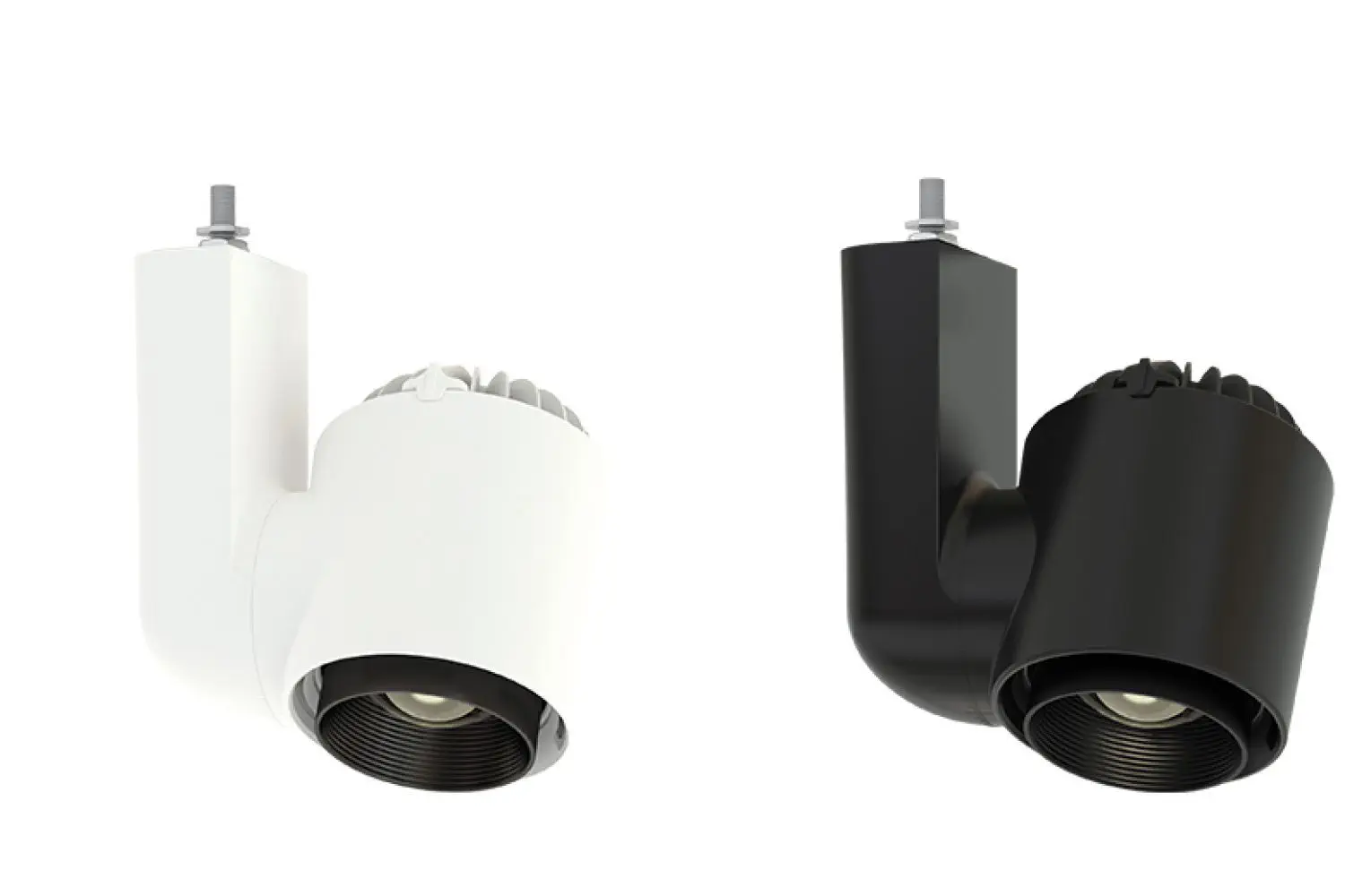 LED track light - JADE ZOOM - CLS LED - round / aluminum / commercial