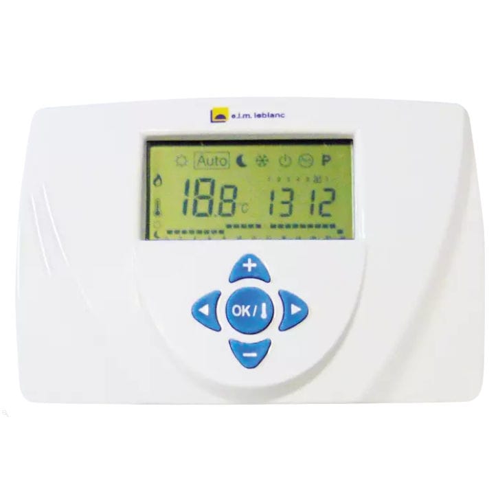 Digital thermostat TRL ELM LEBLANC programmable / room / wallmounted — free download