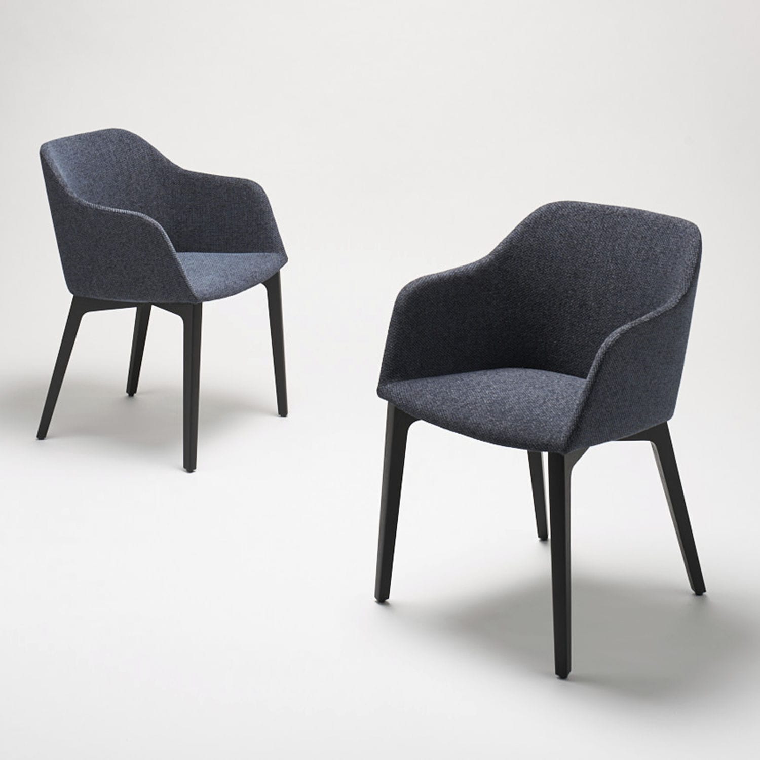 Contemporary visitor chair - FINA CLUB 6861/A - Brunner GmbH