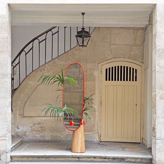 Floor Standing Mirror Contemporary Marble Wooden Iconic By Floor Standing Mirror Contemporary Marble Wooden