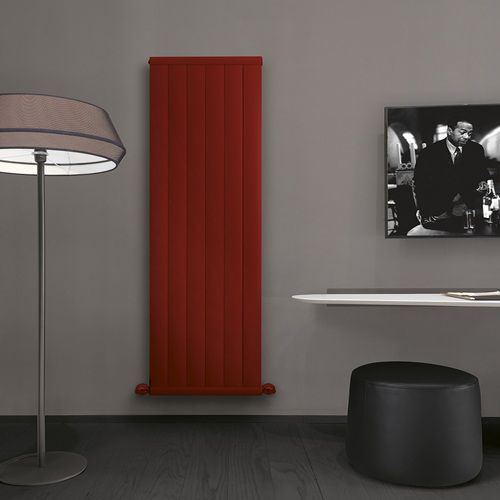 Electric radiator - GENIUS - K8 Radiatori - contemporary / metal / red