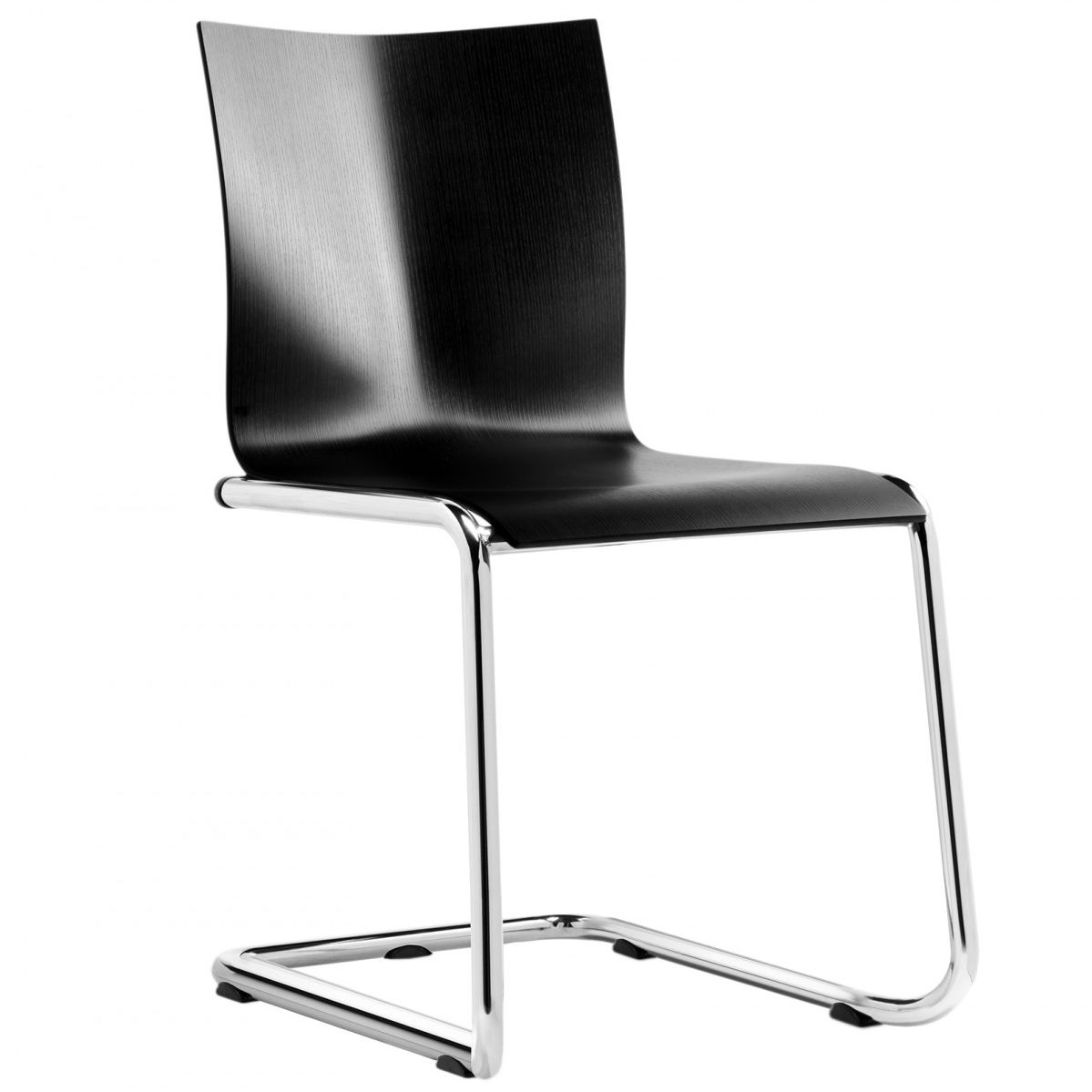 Contemporary chair - XL 130 - Engelbrechts - chrome / commercial / metal base