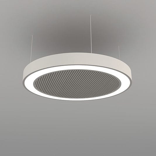 Hanging Light Fixture Led Round Aluminum Acoustics Disc Hanging Light Fixture Led Round Aluminum Acoustics Disc Naa D Fb