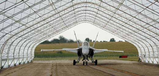 Metal Frame Tensile Structure Aircraft Hangar Toro Shelters For Entrance Canopy With Pvc