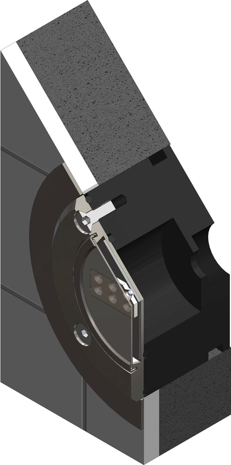 Pool light housing CONCRETE POOL NICHE ASTEL LIGHTING