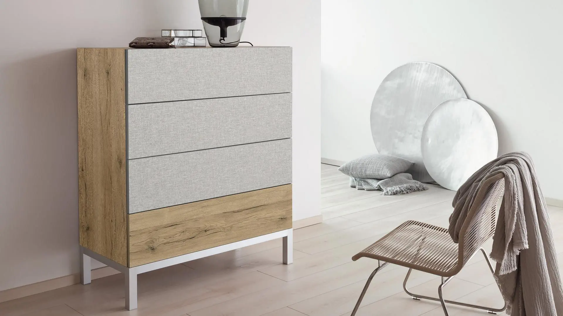 Furniture decorative panel - 34141 RV OAK SANREMO BRONZE - Kaindl