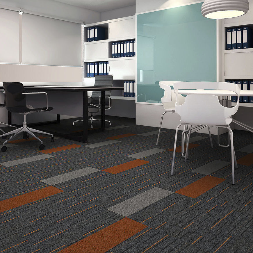 Carpet tile - ZIPLINE II - Carpets Inter - tufted / loop pile / nylon