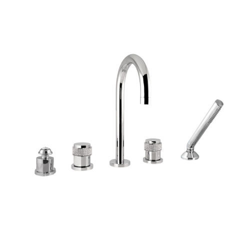 Double-handle bathtub mixer tap - 071416.H00.50 - Bronces Mestre, S.A ...