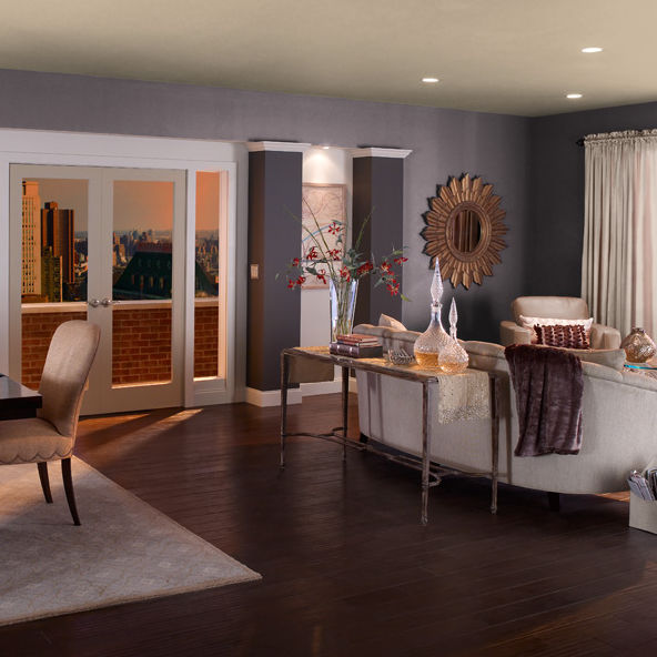 Decorative paint PREMIUM PLUS® BEHR indoor / for ceilings / matte