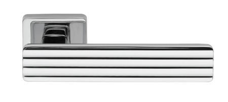 Door handle - H 370 - Master Profili Srl - metal / contemporary / chrome