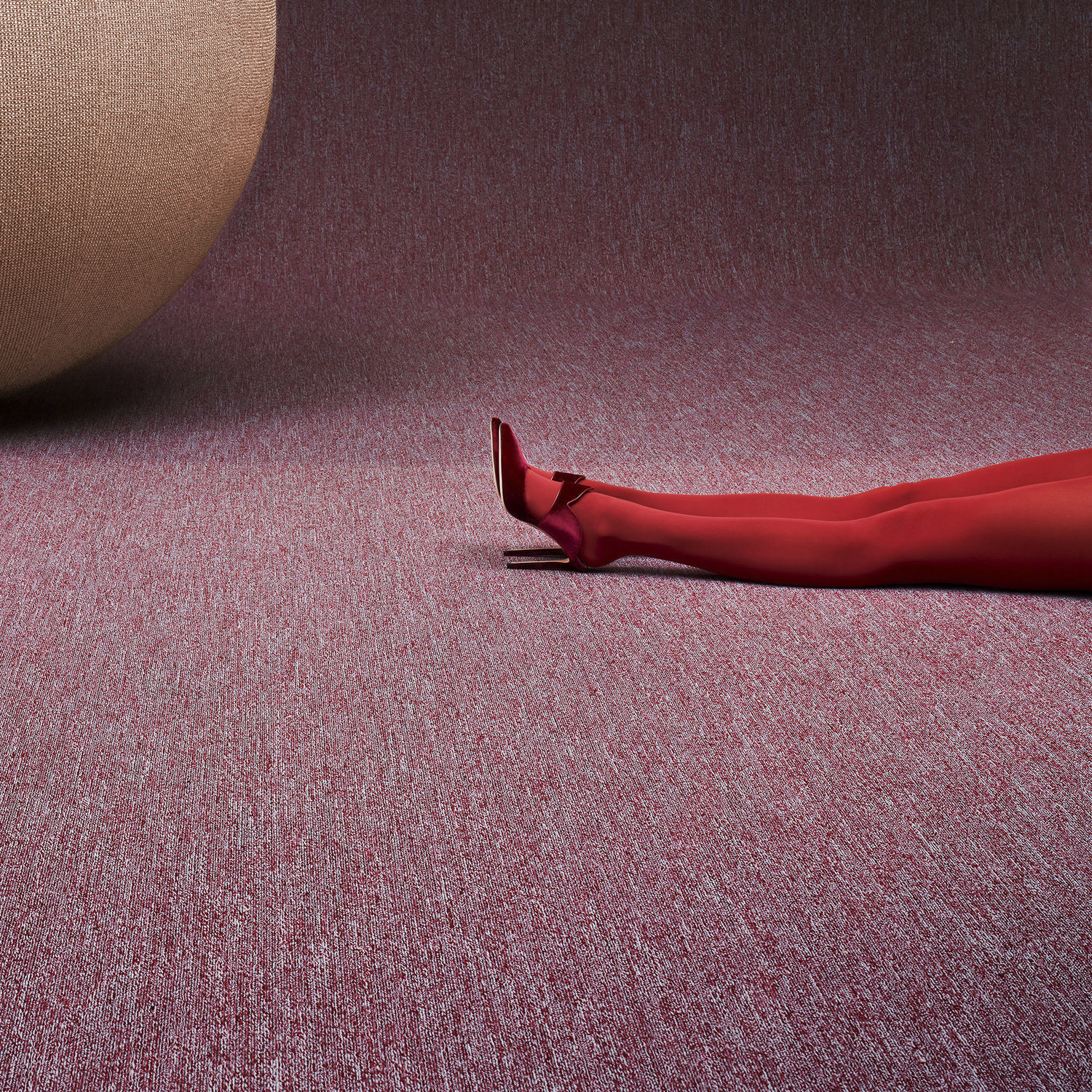 Tufted carpet CRAZE × CHASE OBJECT CARPET loop pile / nylon / for