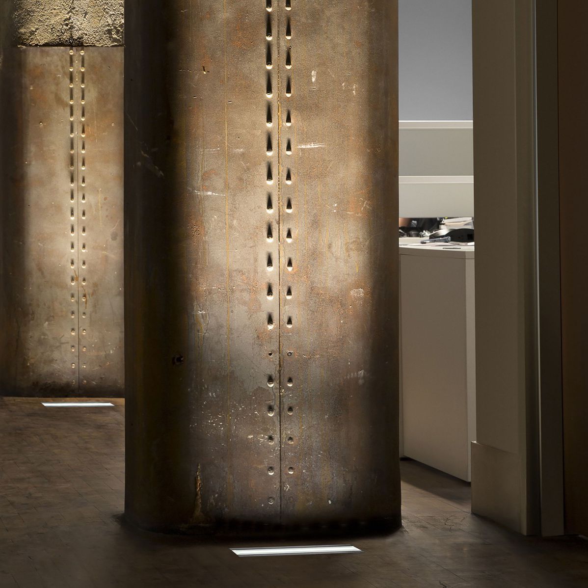 Inground light fixture LUMENFACADE lumenpulse Group LED / linear