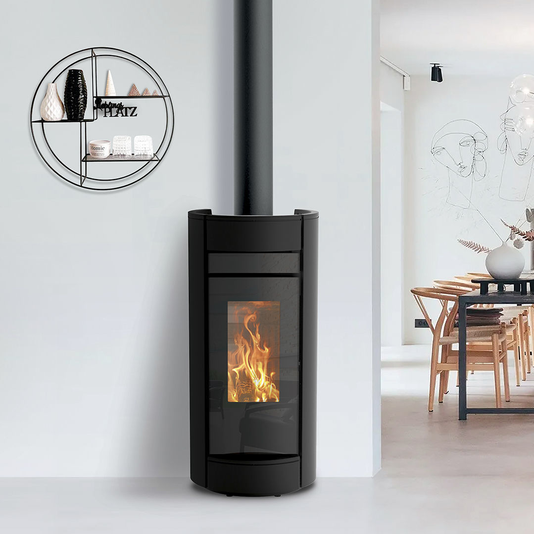 Wood heating stove Moma THERMOROSSI 5 kW...10 kW / 10 kW...20 kW