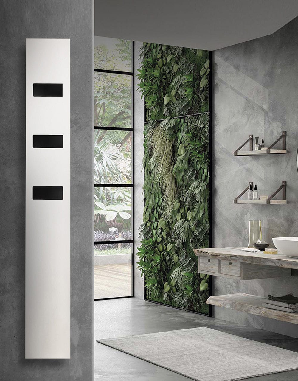 Electric towel heater/radiator - PULCINELLA SLIM - TONON EVOLUTION ...