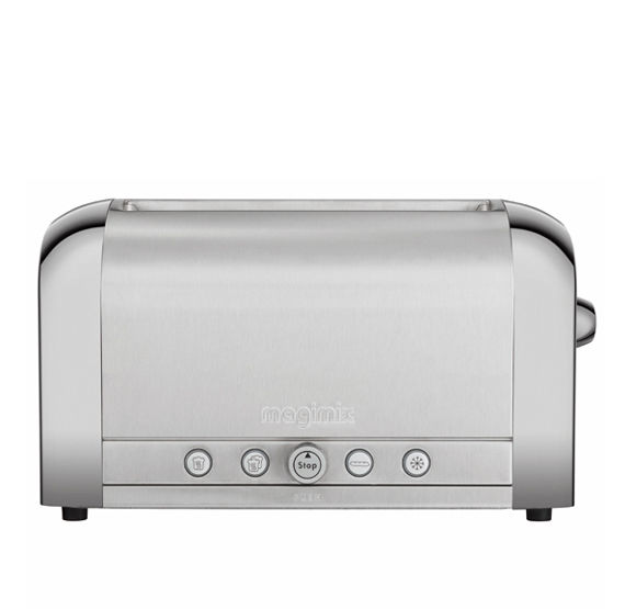 4-slice toaster - TOASTER 4 - MAGIMIX - stainless steel