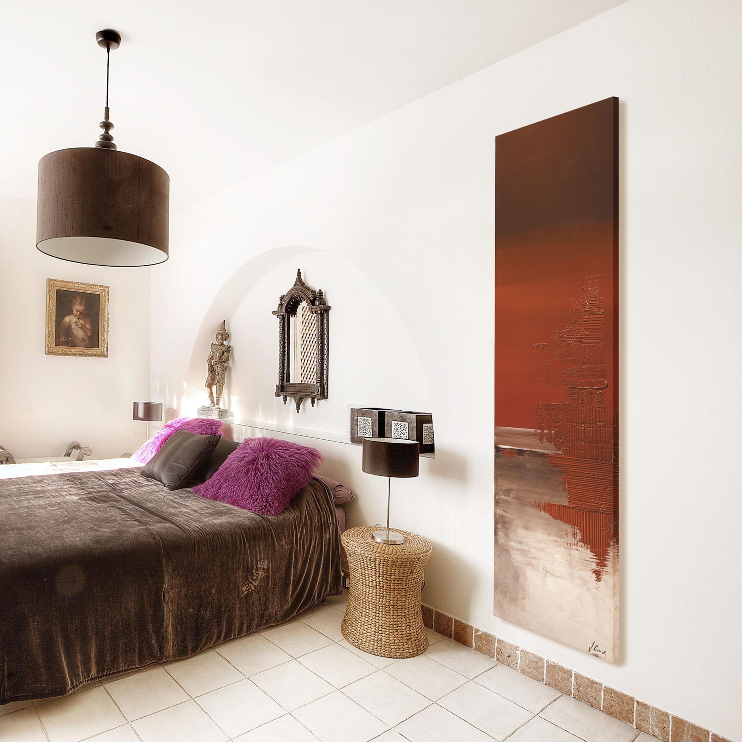 Hot water radiator - DOCK GRANIT - CINIER - electric / 751 w...1000 w ...