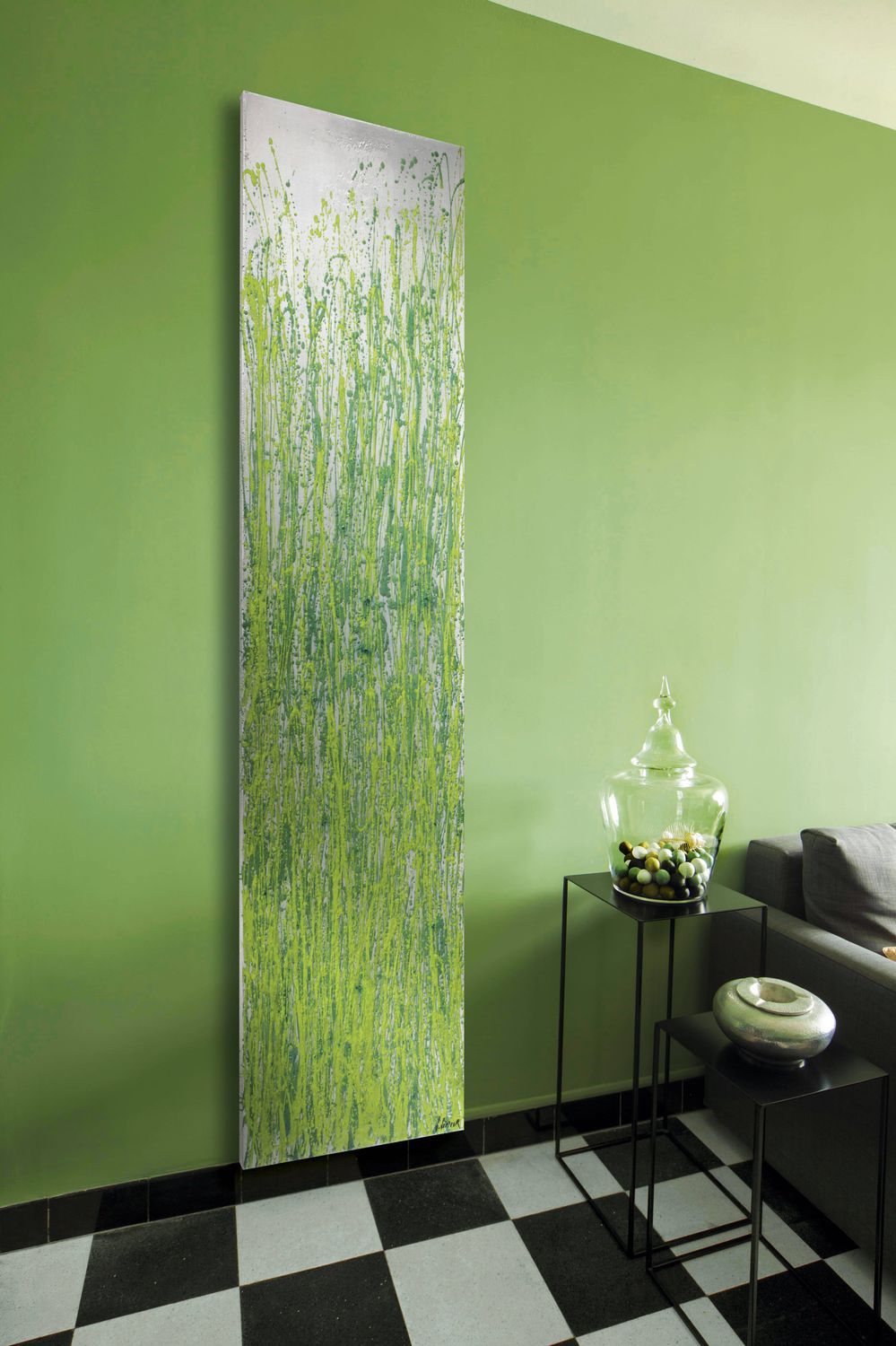 Hot water radiator - SPRING - CINIER - electric / 751 w...1000 w / 1001 ...