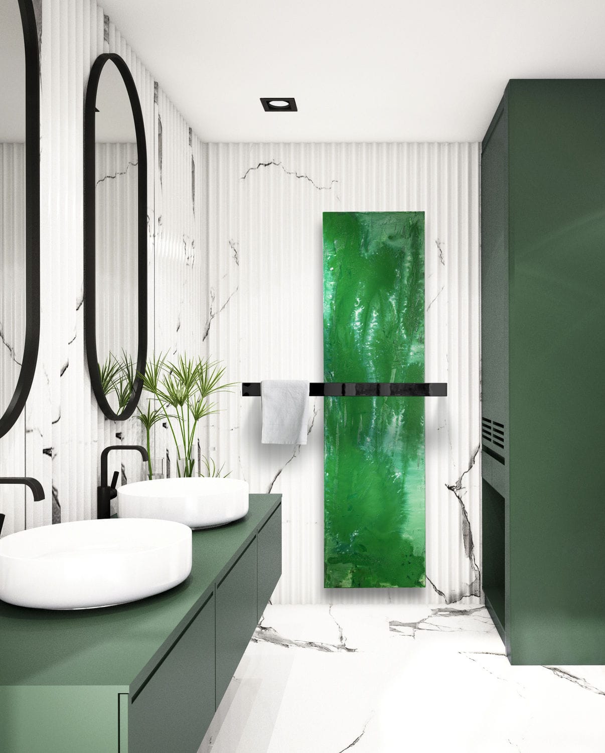 Nycha Radiators Hot water radiator - NYMPHÉA - CINIER - electric / 751 w...1000 w ...