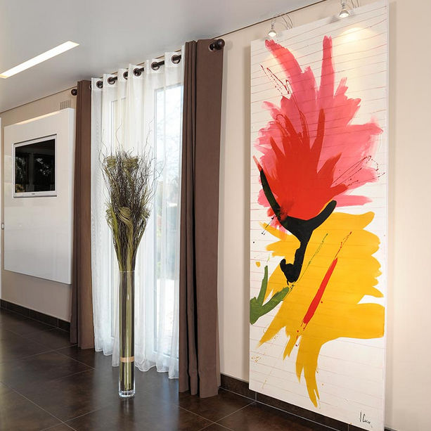 Hot water radiator - BARCELONA - CINIER - electric / 751 w...1000 w ...