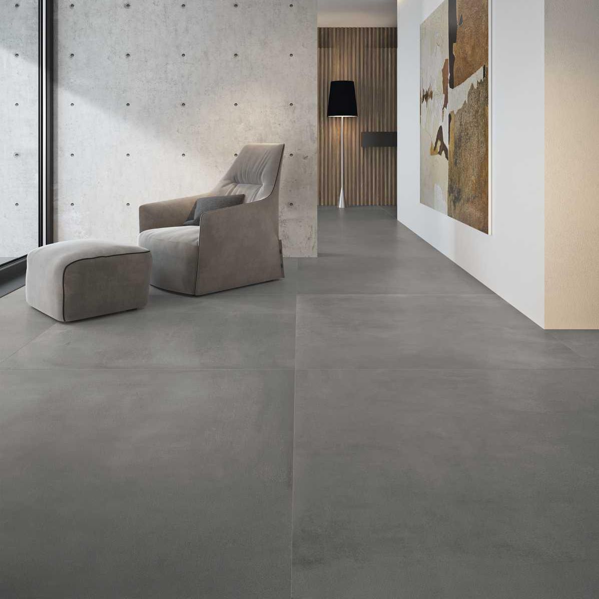 Concrete look tile GRANDE CONCRETE LOOK MARAZZI indoor / outdoor