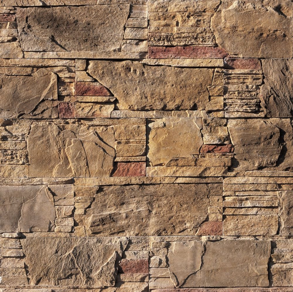 Concrete wall cladding - CLASSIC : HIGHLAND BLEND GOLD - Mathios SA ...