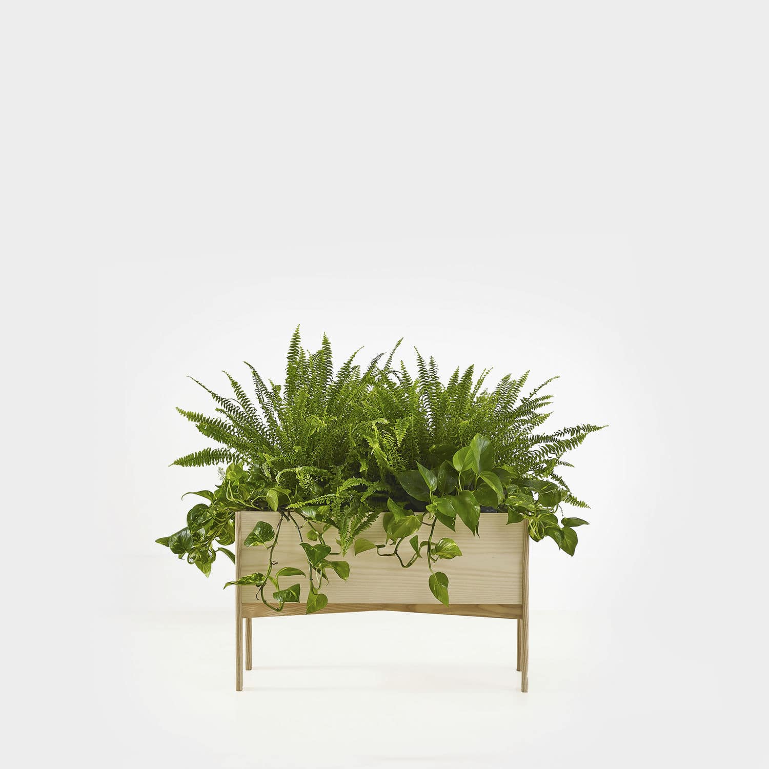 Wooden planter - Ori - ANOTHER COUNTRY - rectangular / contemporary ...