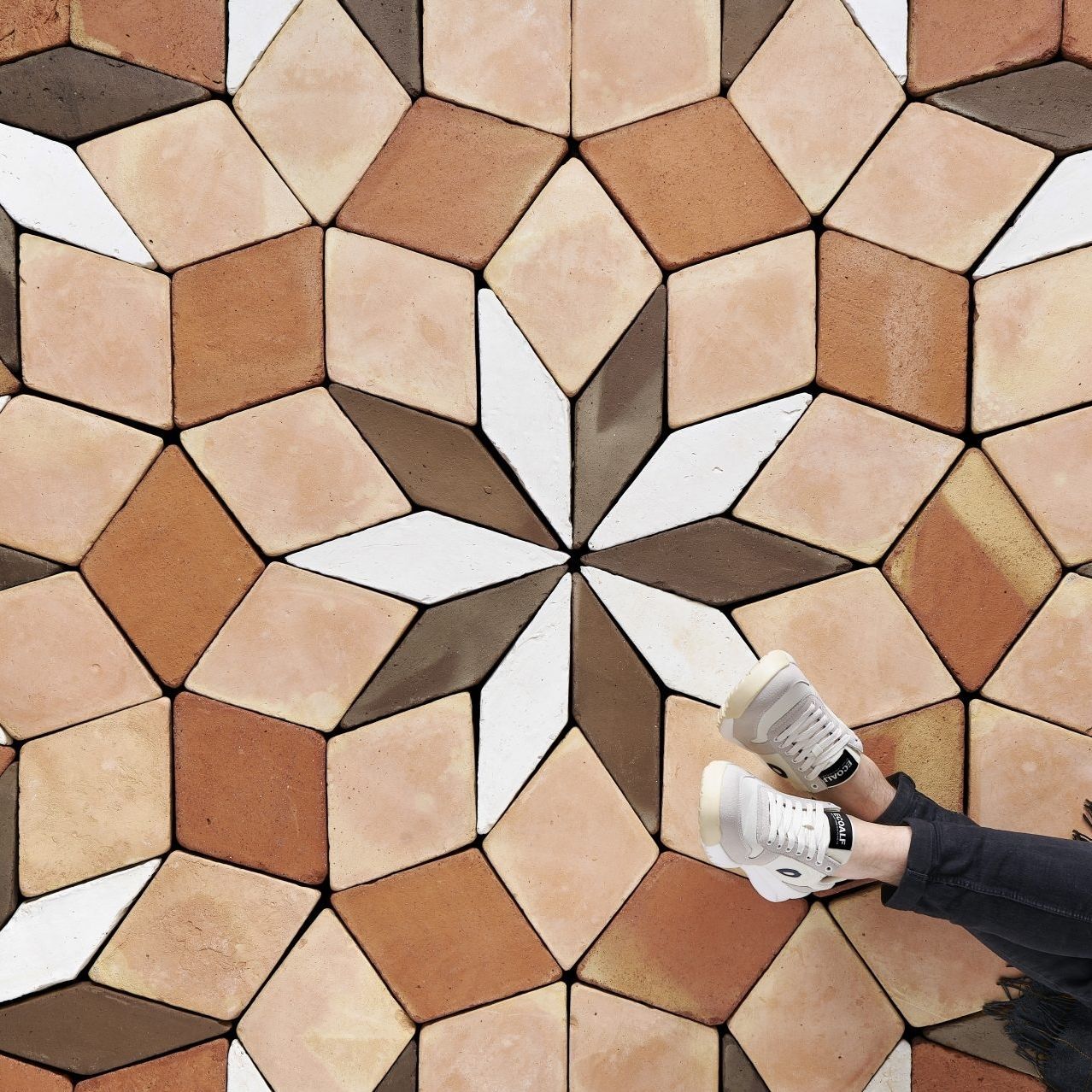 Indoor tile PENROSE 10 POINTS SaldaMena SC living room / kitchen