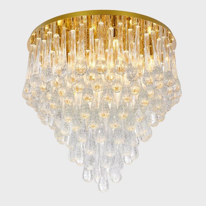 Traditional Chandelier Murano Glass Led Handmade