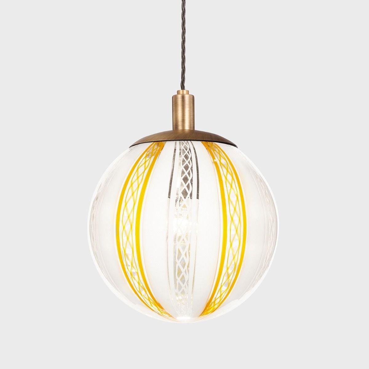 Pendant Lamp Contemporary N Gl Murano Ball N Gl Murano