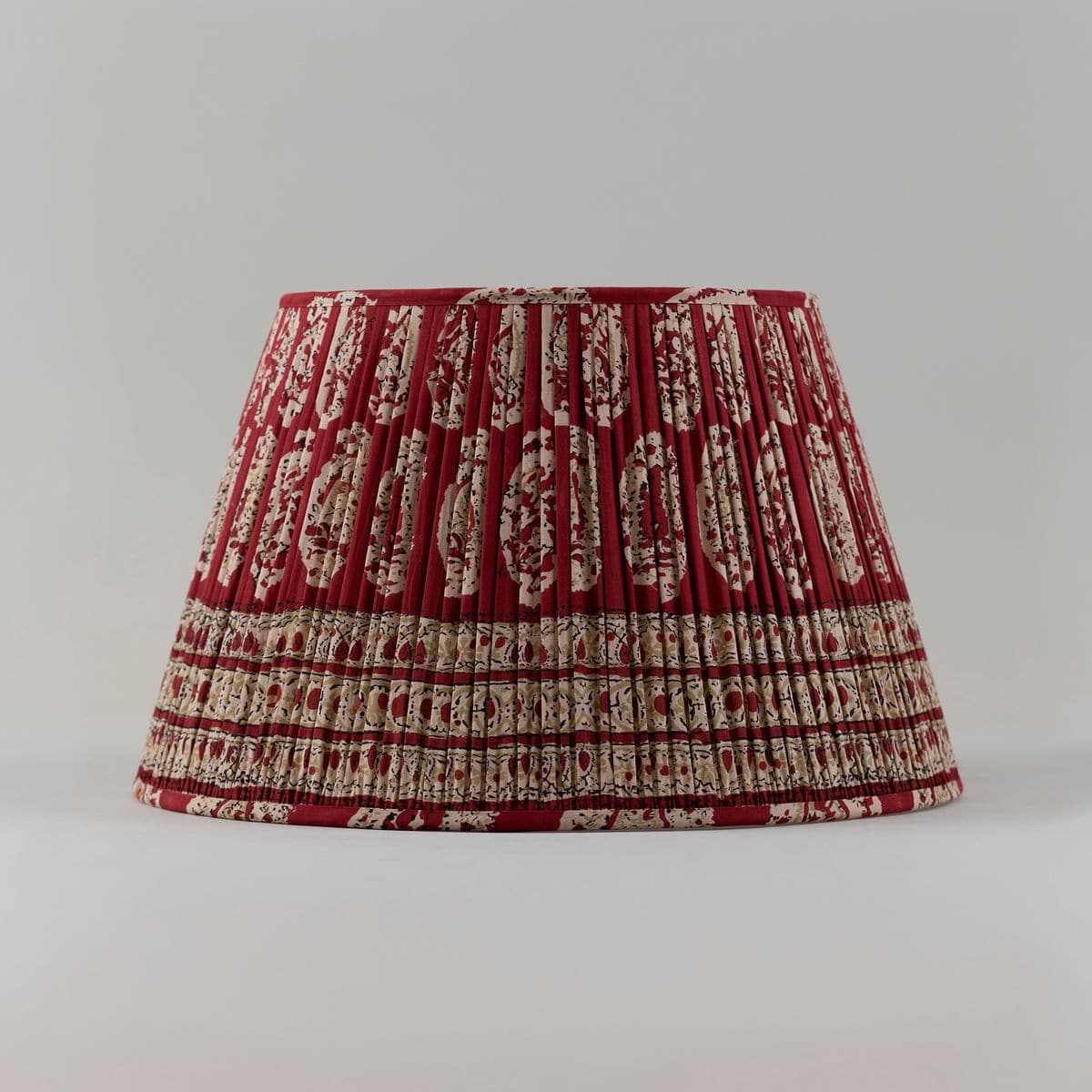 Traditional lampshade DIANE VAUGHAN fabric / handmade