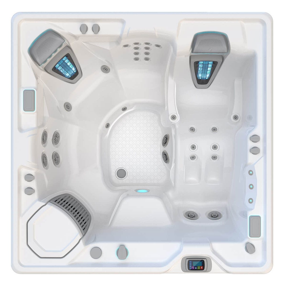 Above Ground Hot Tub Aria™ Hotspring® Spas Square 5 Person