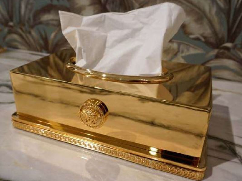 Freestanding napkin dispenser KLEENEX Versace Ceramics manual