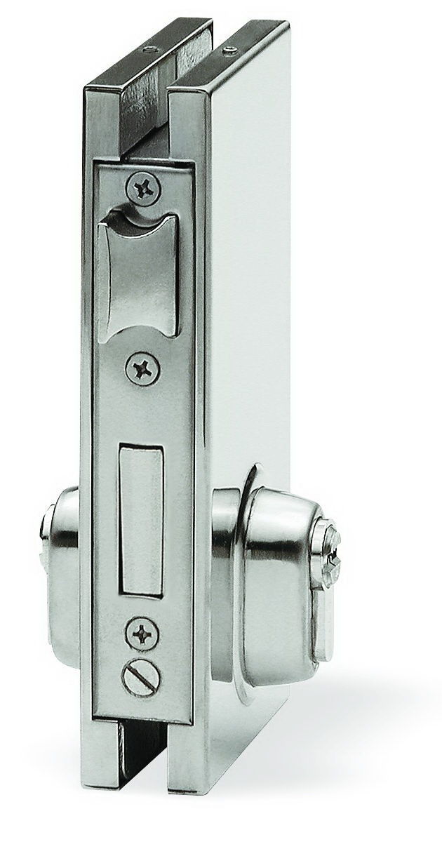 Mechanical Lock Glass Door For Sliding Doors With Handle
