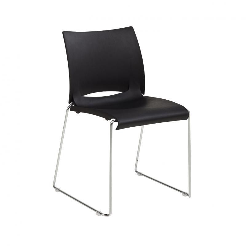 Contemporary chair - TIGER ICON - METAFOX - polycarbonate / metal base ...