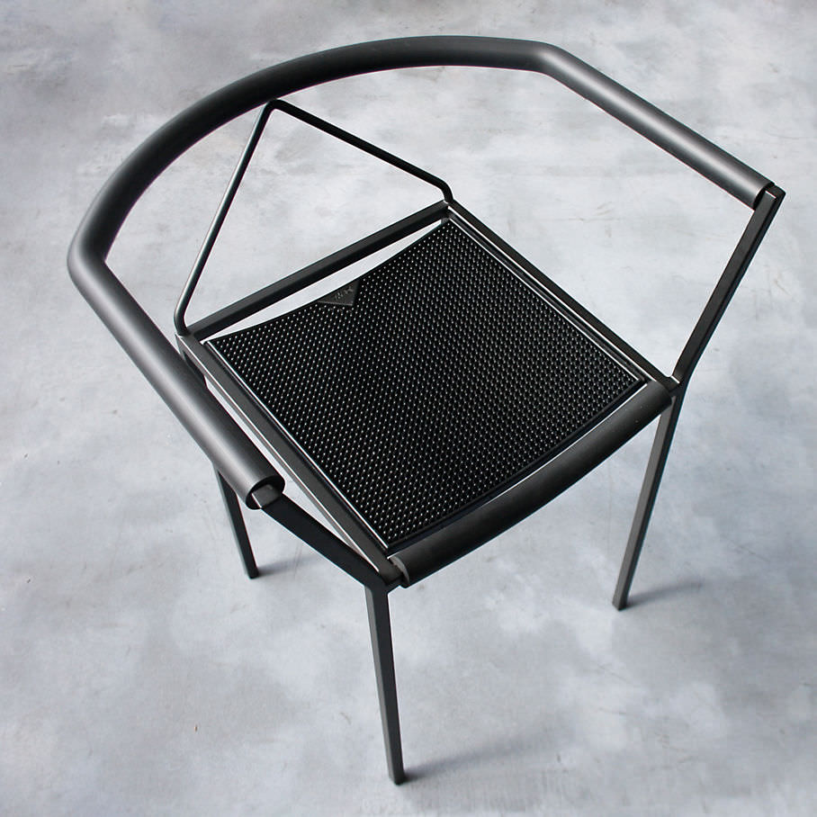Contemporary chair - POLTRONCINA - ZEUS - indoor / rubber / home