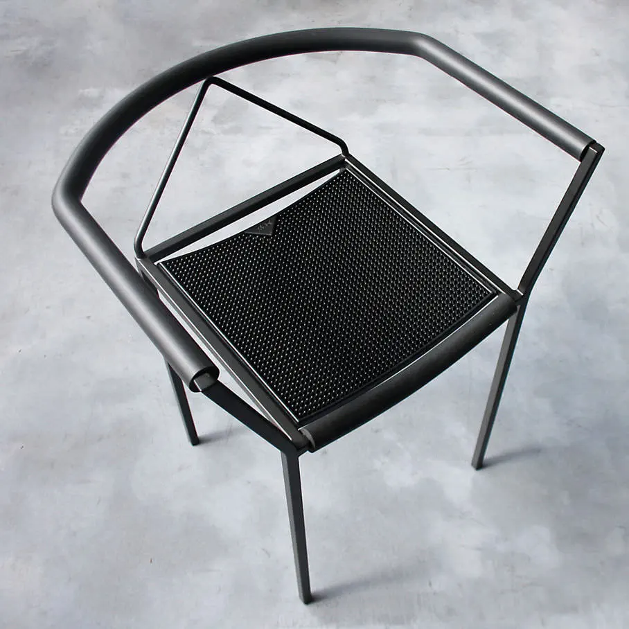 Contemporary chair - POLTRONCINA - ZEUS - indoor / rubber / home