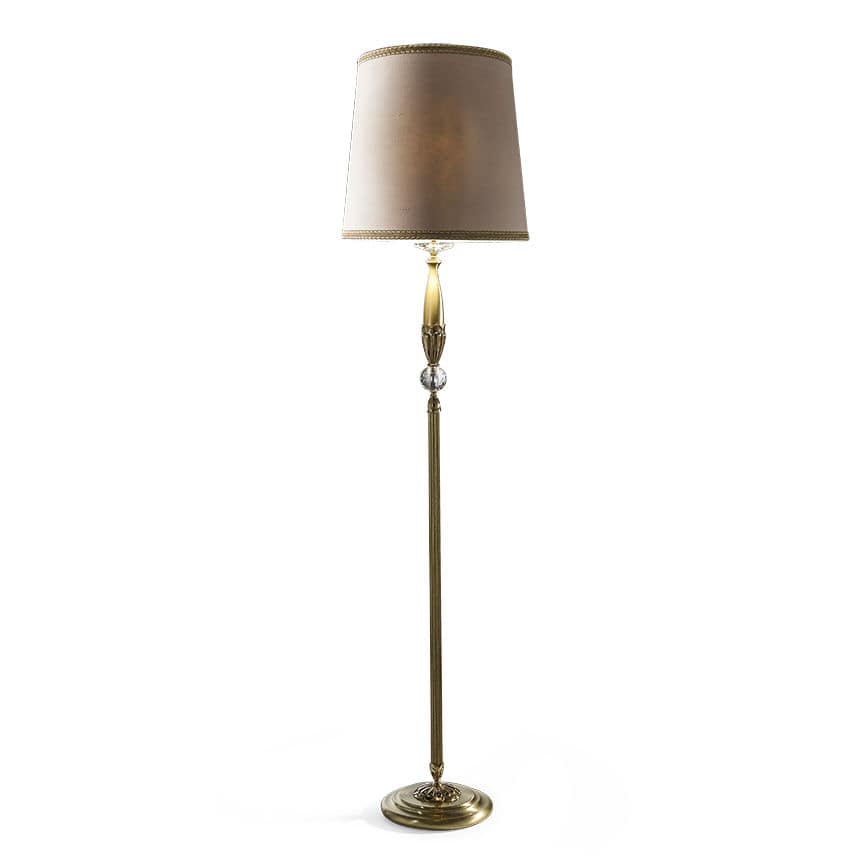 cream standing lamp