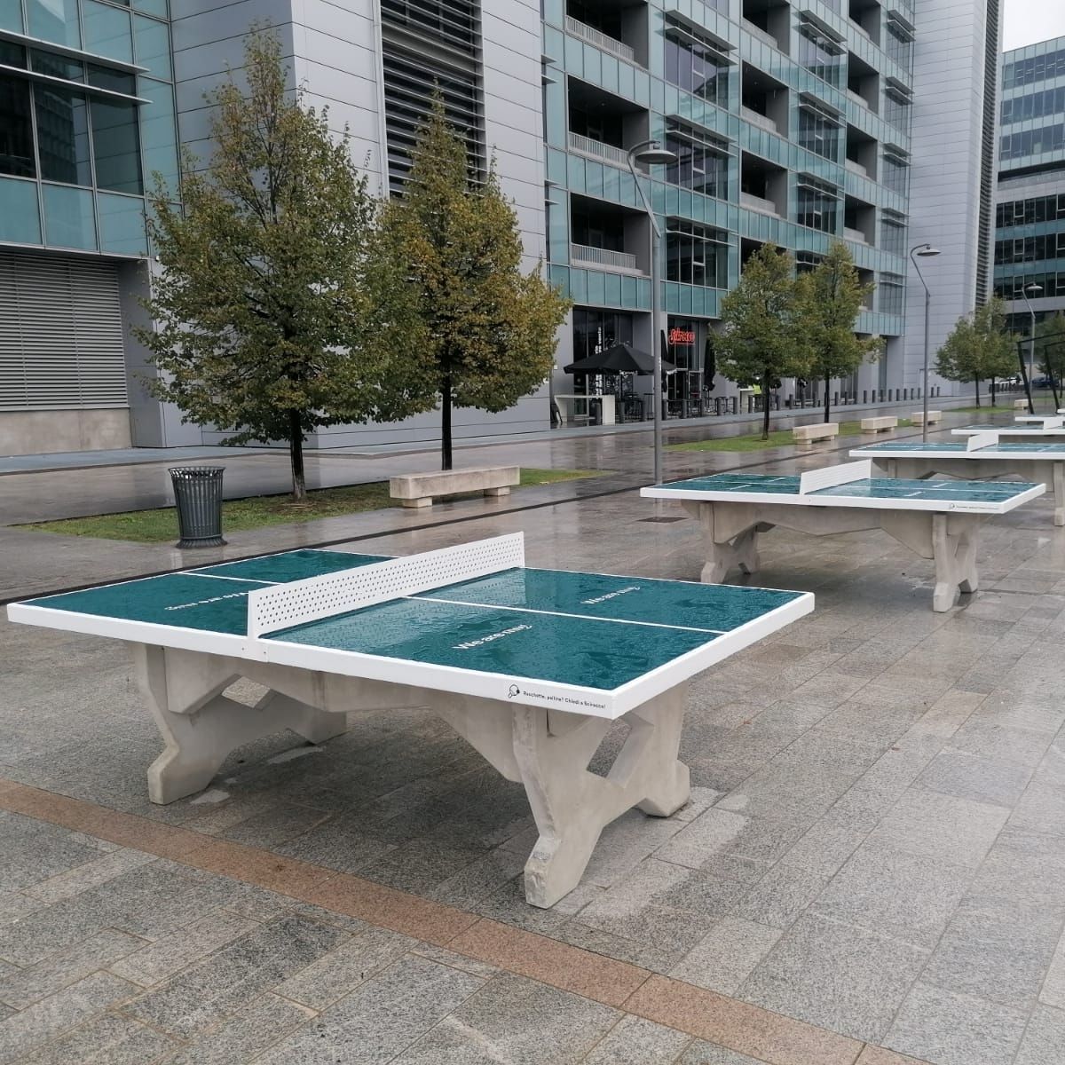 Outdoor ping pong table - VASART URBAN DESIGN - contemporary / for ...