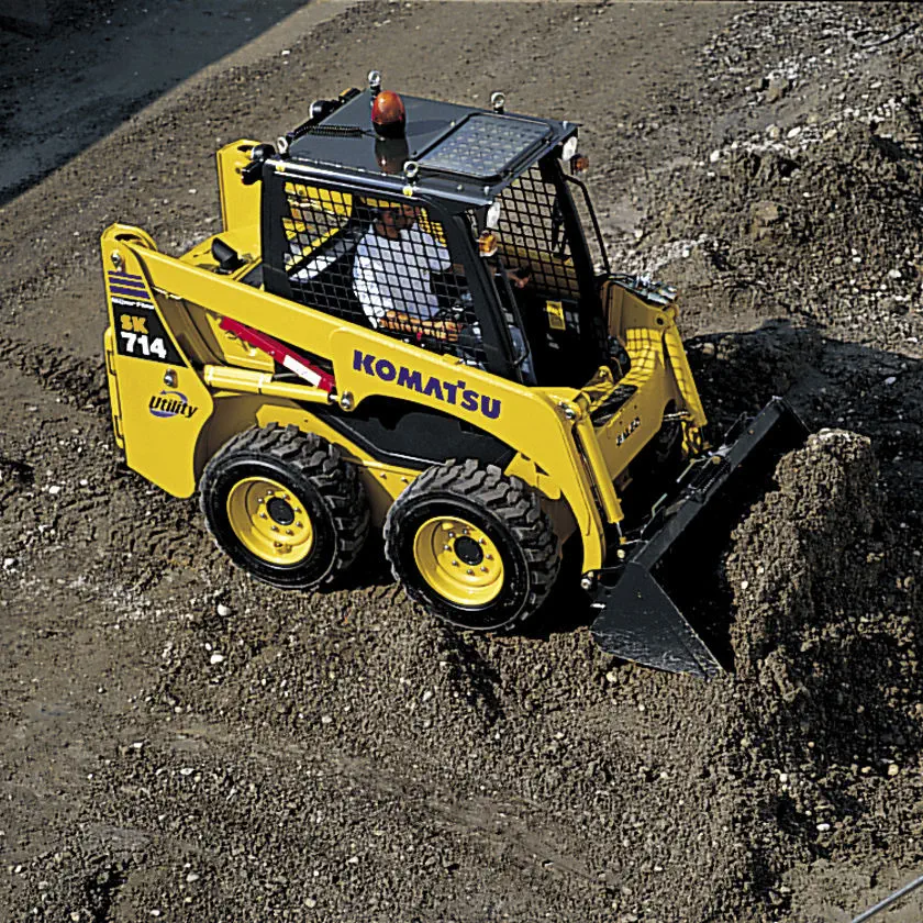 Skid steer loader - SK714-5 - Komatsu Hanomag GmbH