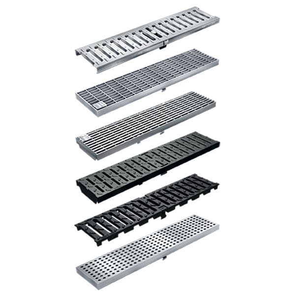 Metal grating for drain channel - MEA Water Management - MEA Bautechnik ...