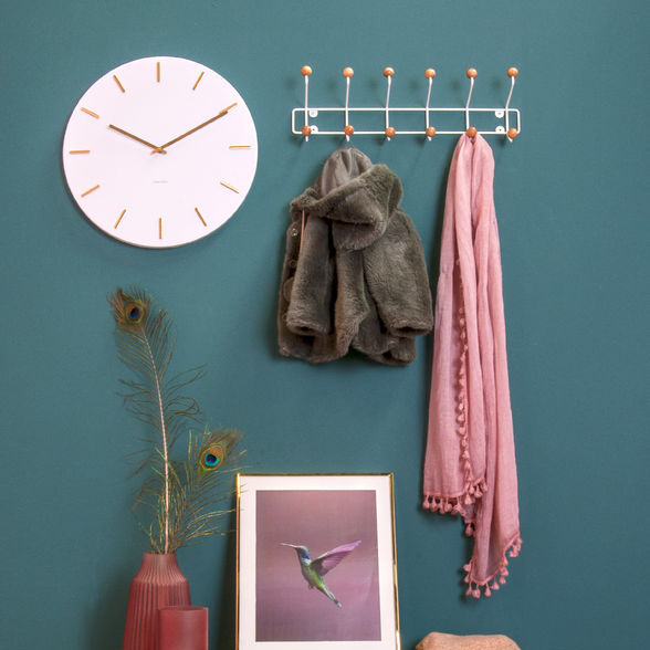 Contemporary clock CHARM KARLSSON CLOCKS wallmounted / analog