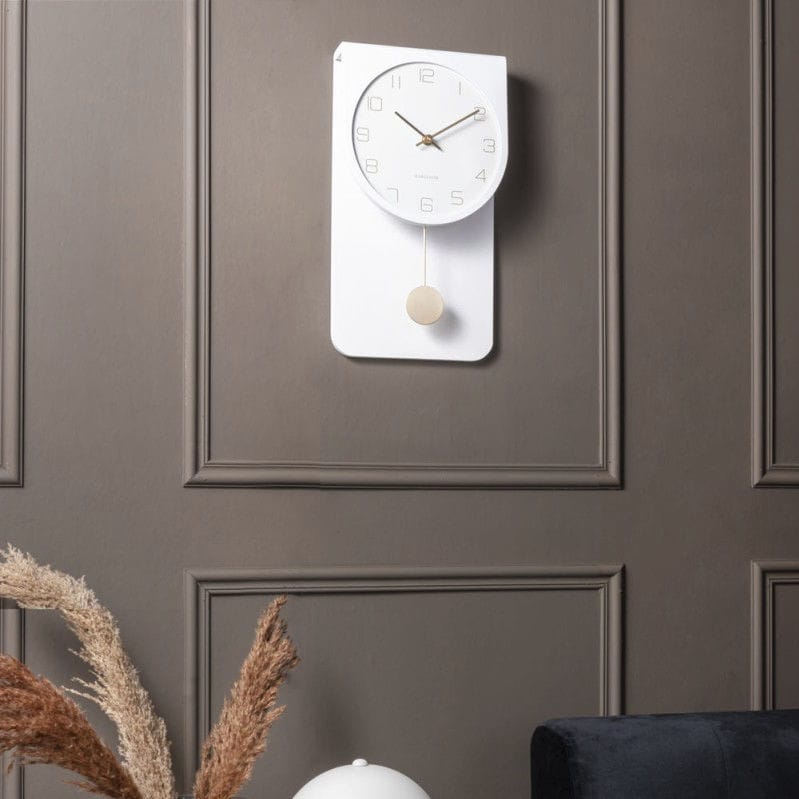 Contemporary clock Casa KARLSSON CLOCKS wallmounted / analog / MDF