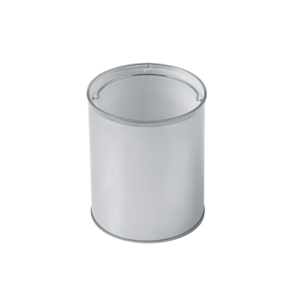 Bathroom trash can FS01674 Cristal&Bronze chromeplated brass
