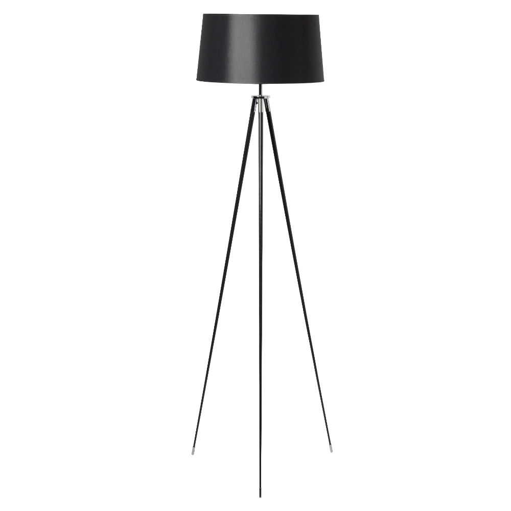 Floor Standing Lamp Contemporary Fabric Compact