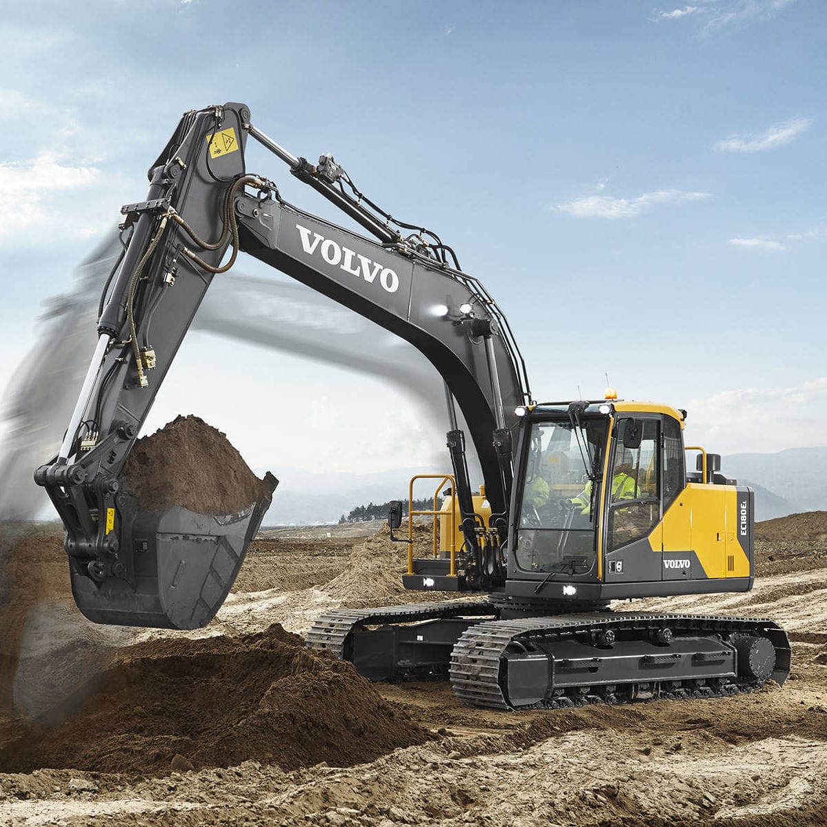 Medium excavator EC180E Volvo Construction Equipment Germany GmbH