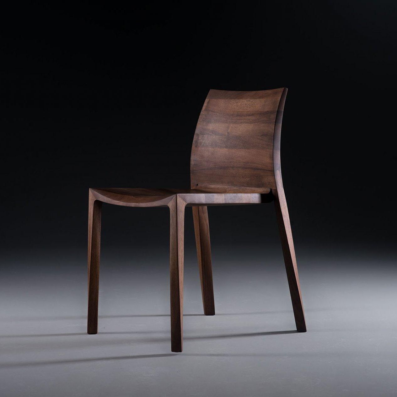 Contemporary chair TORSIO Artisan Solid Wood Furniture oak
