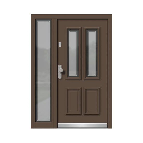 Entry Door Swing Wooden Aluminum Classic Ha501 St M Sora