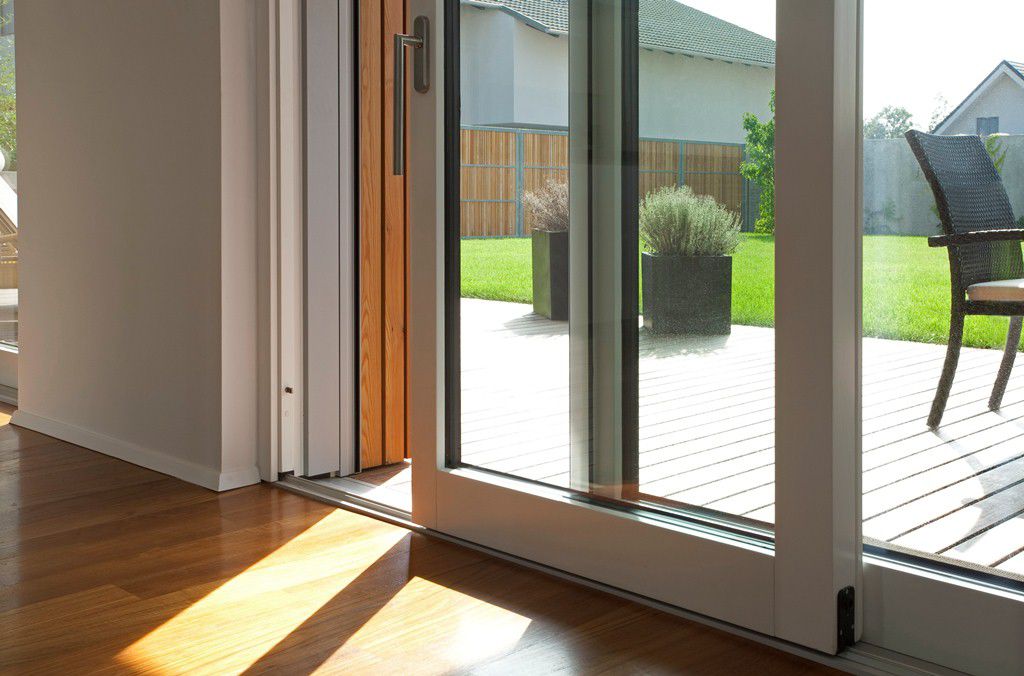 Liftandslide patio door PANORAMIC M SORA aluminum / double